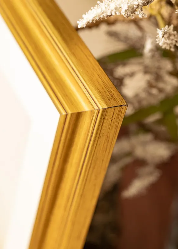 Ram Örbyhus Guld - Valfri Storlek (Akrylglas)
