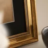 Ram Rokoko Guld 50x60 cm - Passepartout Svart 16x20 inches