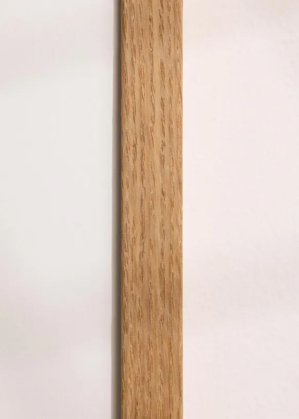 Ram Salisbury Ek 50x70 cm - Passepartout Vit 42x59,4 cm