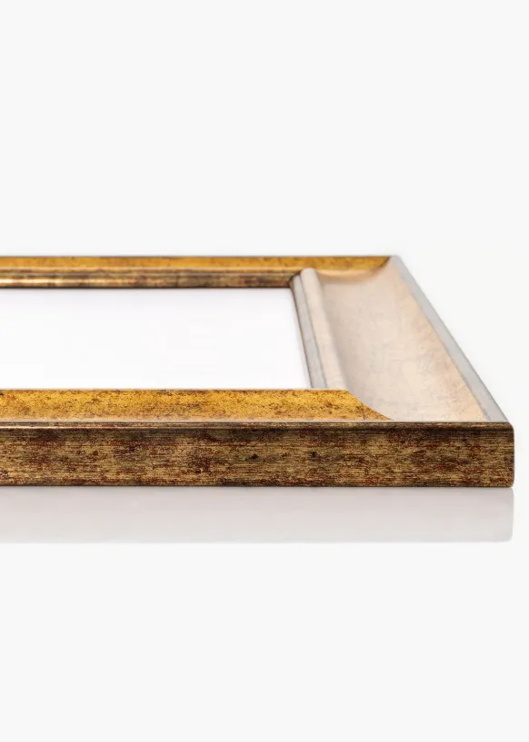 Ram Saltsjöbaden Glas Guld 40x50 cm