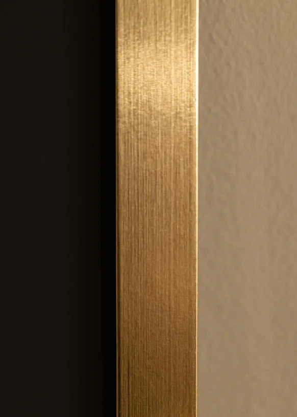 Ram Selection Guld 40x50 cm - Passepartout Svart 30x40 cm