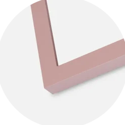 Ram Selection Peach 40x50 cm - Passepartout Vit 31,5x40 cm