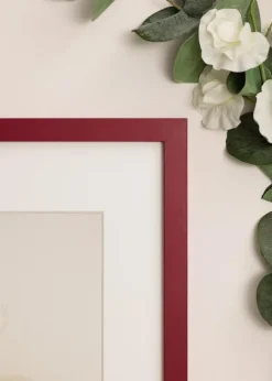 Ram Selection Raspberry 60x80 cm - Dubbel Passepartout Vit 50x70 cm
