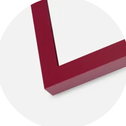 Ram Selection Raspberry 60x80 cm - Passepartout Vit 50x65 cm