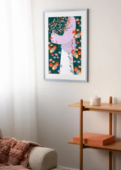 Ram Selection Sky Blue 30x40 cm - Dubbel Passepartout Vit 20x30 cm