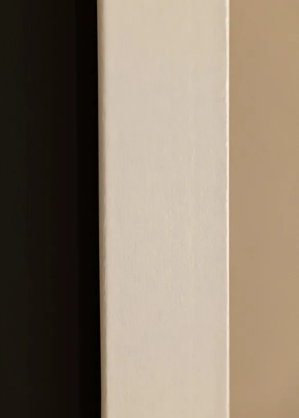 Ram Selection Vit 50x70 cm - Passepartout Svart 33x56 cm
