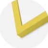 Ram Selection Yellow 40x50 cm - Passepartout Vit 29x39 cm