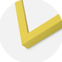 Ram Selection Yellow 40x50 cm - Passepartout Vit 29x39 cm