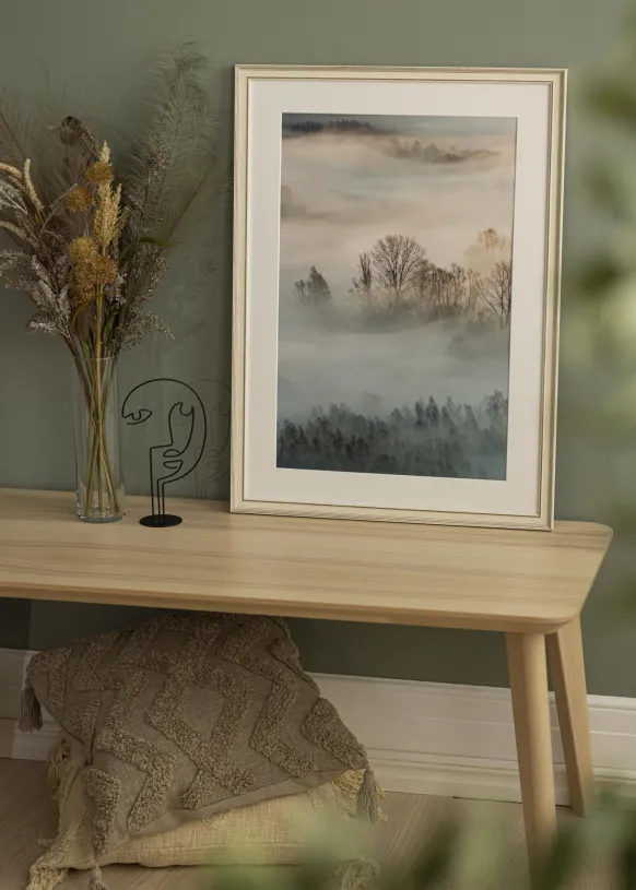 Ram Shabby Chic Glas Vit 40x50 cm