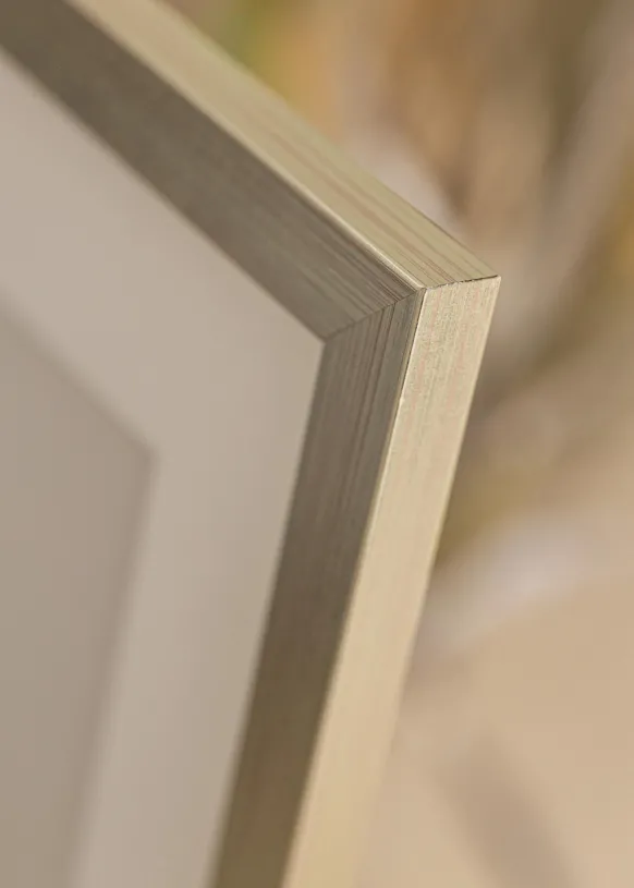 Ram Silver Wood 25x25 cm