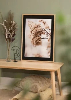 Ram Stilren Ek 40x50 cm - Passepartout Svart 28x35 cm