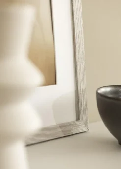 Ram Stilren Glas Light Grey Oak 60x80 cm