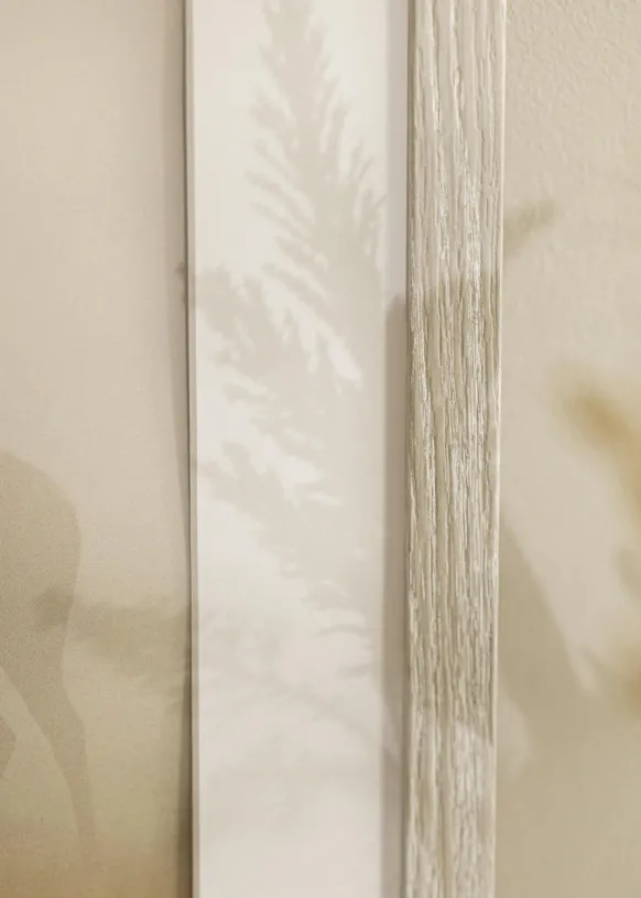 Ram Stilren Glas Light Grey Oak 40x50 cm