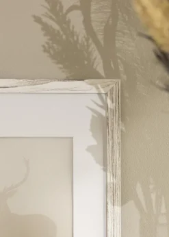 Ram Stilren Glas Vintage White 60x80 cm