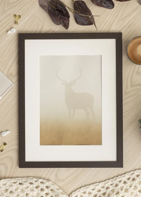 Ram Stilren Glas Wenge 60x80 cm