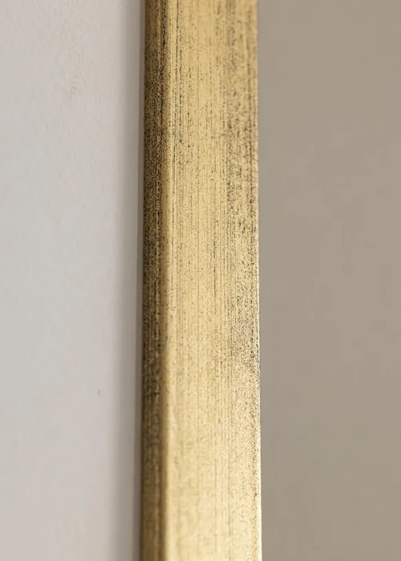 Ram Stilren Guld 70x100 cm - Passepartout Vit 61x91,5 cm