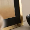 Ram Stilren Guld 20x25 cm - Passepartout Svart 5x7 inches