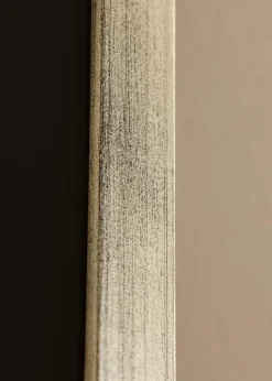 Ram Stilren Silver 40x60 cm - Passepartout Svart 25x50 cm
