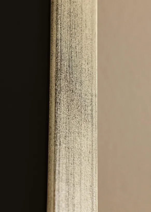Ram Stilren Silver 40x60 cm - Passepartout Svart 25x50 cm