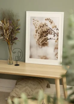 Ram Stilren Vit Ek 30x40 cm - Passepartout Vit 8x12 inches