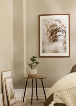 Ram Stilren Warm Brown 30x40 cm - Passepartout Vit 8x12 inches