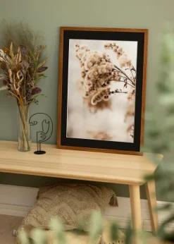 Ram Stilren Warm Brown 30x40 cm - Passepartout Svart 20x28 cm