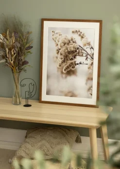 Ram Stilren Warm Brown 30x40 cm - Passepartout Vit 20x28 cm