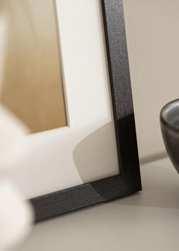 Ram Stilren Wenge 50x70 cm - Dubbel Passepartout Vit 42x59,4 cm (A2)