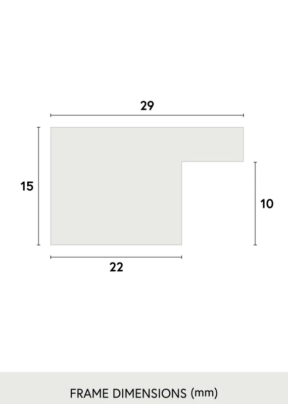 Ram Superb Aa Glas 20x30 cm