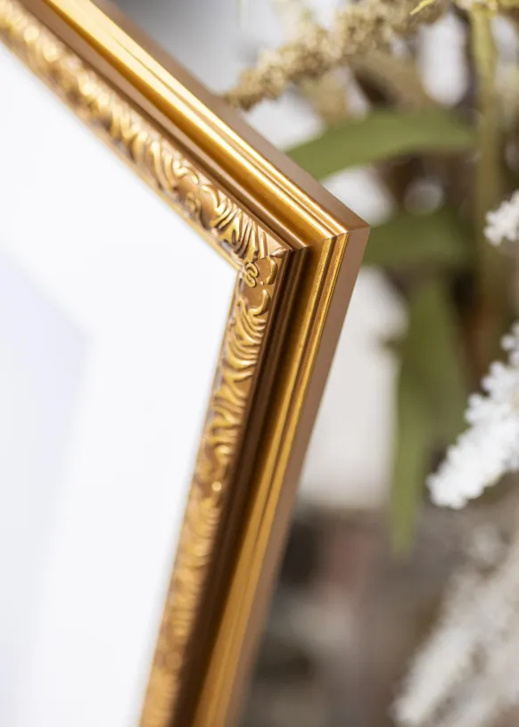 Ram Swirl Guld 70x70 cm