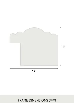 Ram Tango Glas Svart 13x18 cm