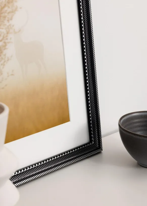 Ram Trellis Svart 42x59.4 cm (A2)