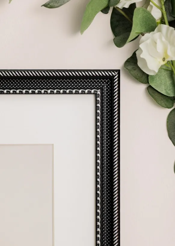 Ram Trellis Svart 42x59.4 cm (A2)