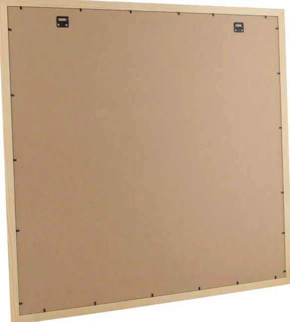 Ram Trendline Natur 70x70 cm - Passepartout Vit 24x24 inches