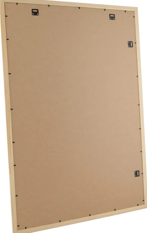 Ram Trendline Natur 60x90 cm - Passepartout Vit 50x80 cm