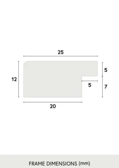 Ram Trendline Vit 24x34 cm
