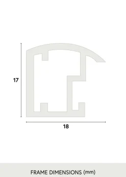 Ram Trendstyle Glas Svart 20x30 cm