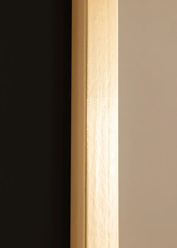 Ram Trendy Guld 40x40 cm - Passepartout Svart 30x30 cm