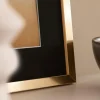Ram Trendy Guld 35x50 cm - Passepartout Svart 9x12 inches