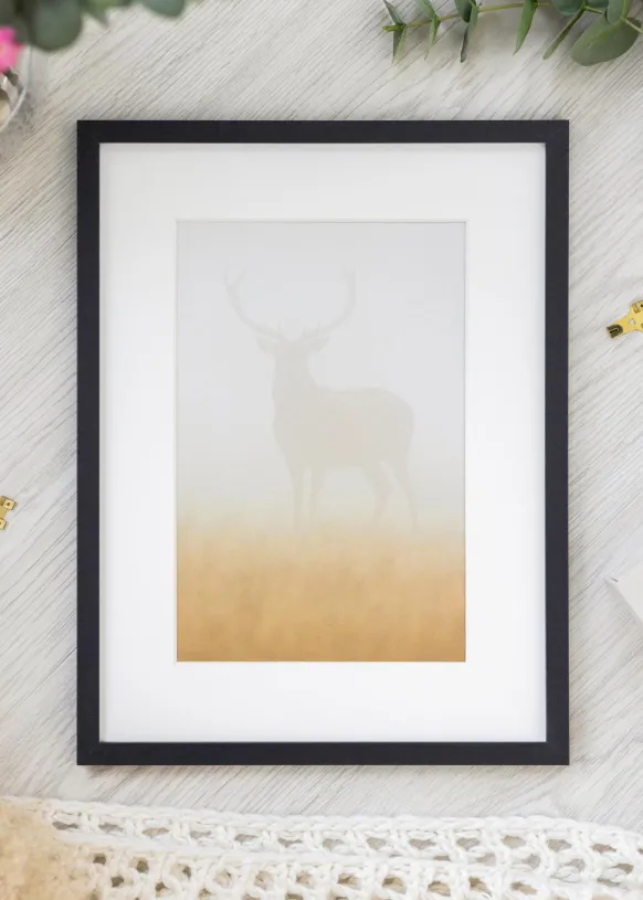 Ram Trendy Svart 15x30 cm