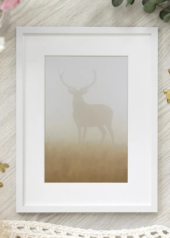 Ram Trendy Vit 30x30 cm