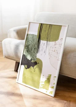 Ram Trendy Vit 70x90 cm - Passepartout Vit 60x80 cm