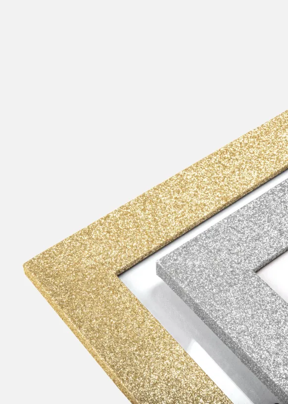 Ram Twinkle Glas Guld 15x20 cm