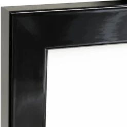 Ram Uppsala Glas Svart Högblank 28x35 cm