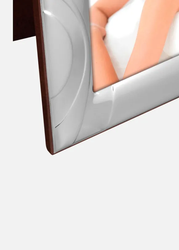 Ram Viareggio Glas Silver 10x15 cm