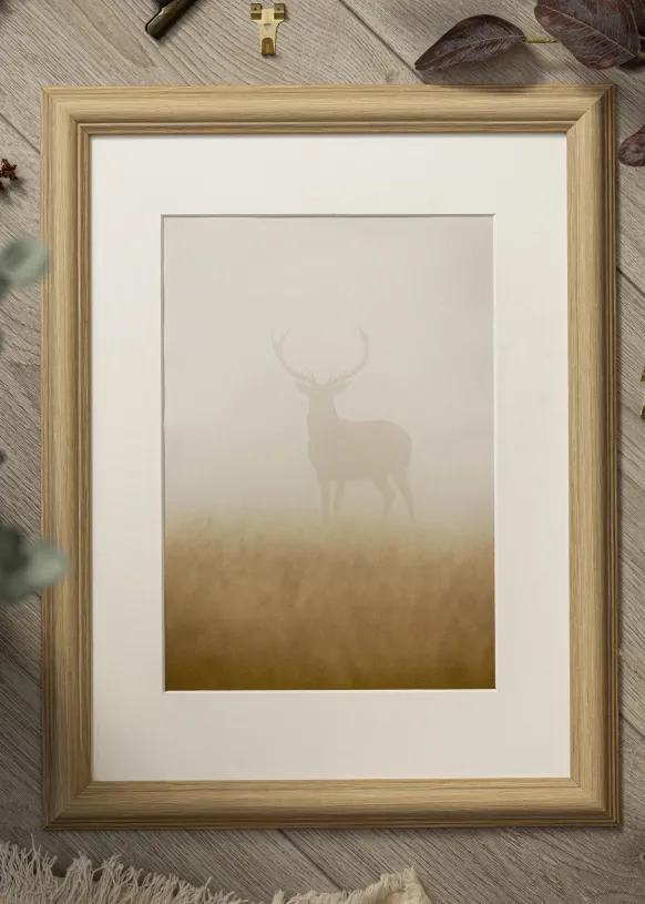 Ram Västkusten Ek 50x50 cm