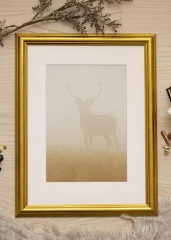Ram Västkusten Glas Guld 28x35 cm