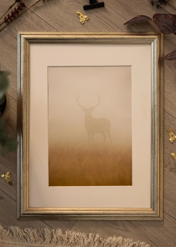 Ram Västkusten Silver - Valfri Storlek (Akrylglas)