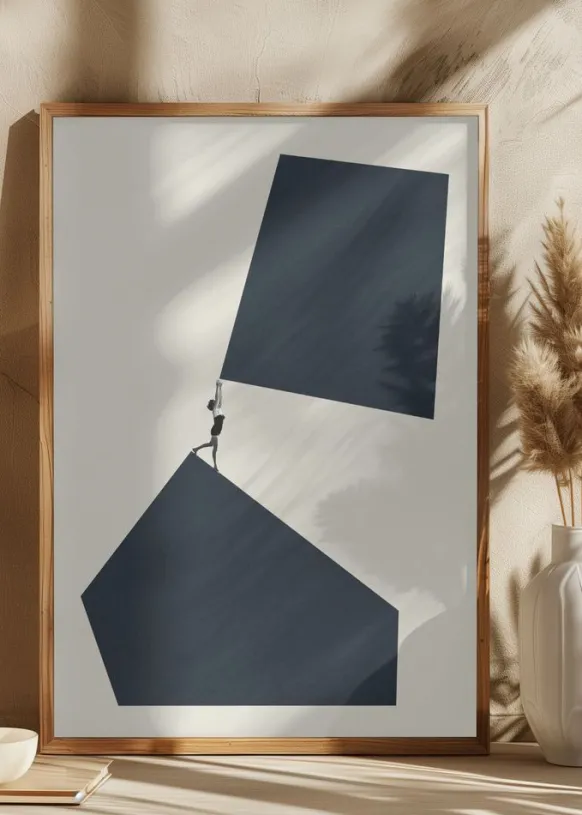 Reaching higher Poster (21x29.7 cm (A4))