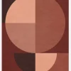 Red Circles Canvastavla (30x40 cm)